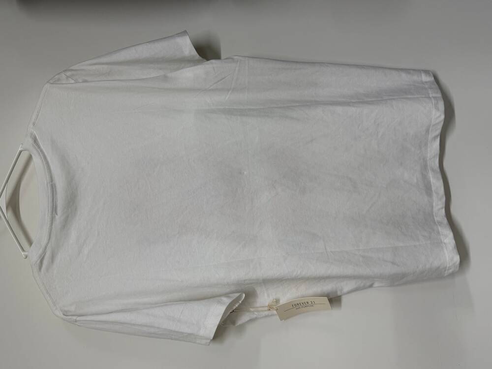 Forever 21 Logo Men T Shirt White Size L - Picture 2 of 5